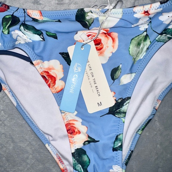 Cupshe blue swim suit - Picture 7 of 7